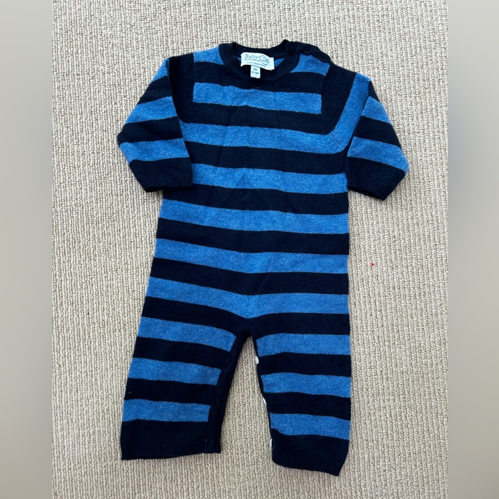 Baby CZ cashmere one piece outfit 0-3m like new condition